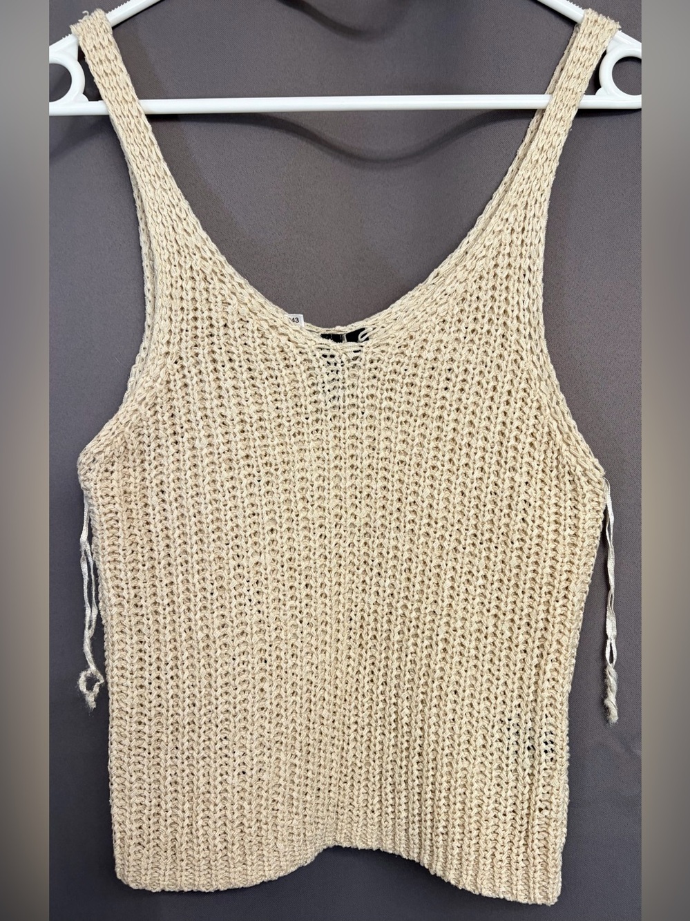Crochet Crop Tank Top